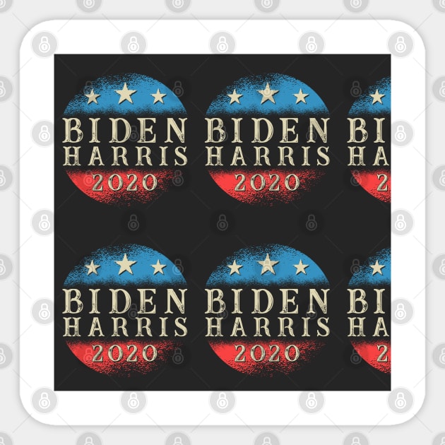 President Elect Joe Biden and Vice President Elect Kamala Harris Sticker by Sandra Hutter Designs